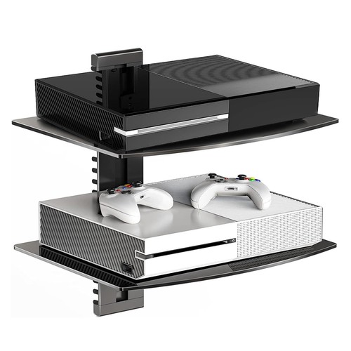 Suptek glass floating shelves - floating,