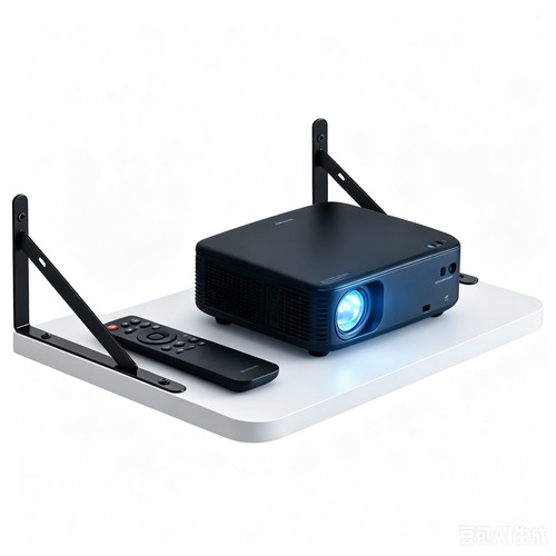 Floating projector shelf - projector, for