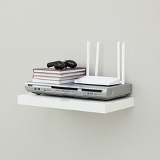 45cm Wall Floating Media Shelf